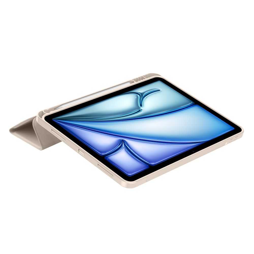 Tech-Protect SmartCase, skirtas iPad Air 10.9" (2020/2022) / 11" (2024/2025/2026) - smėlio spalvos