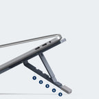 Tech-Protect ULS300 nešiojamojo kompiuterio stovas – pilkas -- Laptop Stands