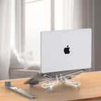 Tech-Protect ULS300 nešiojamojo kompiuterio stovas – sidabrinis -- Laptop Stands
