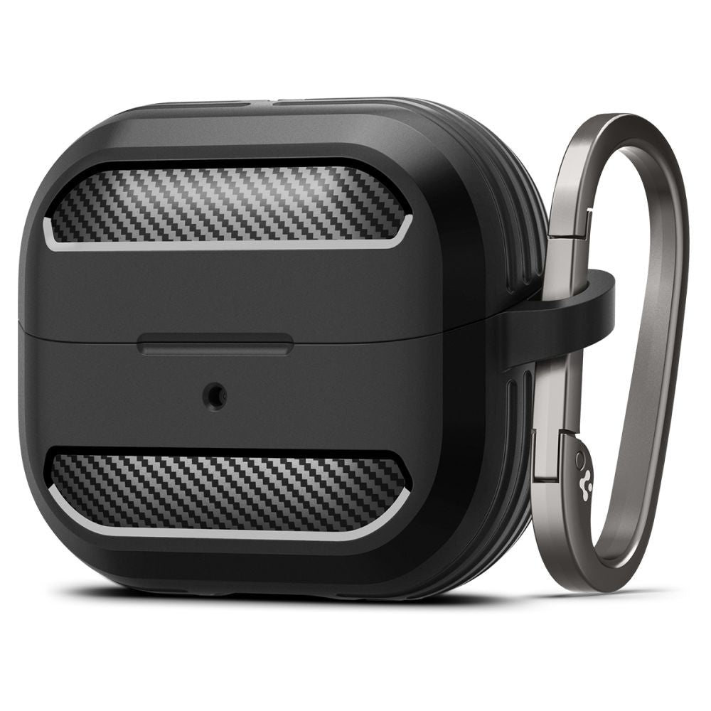 Spigen Rugged Armor dėklas Galaxy Buds 3/3 Pro – juodas