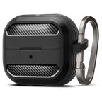 Spigen Rugged Armor dėklas Galaxy Buds 3/3 Pro – juodas