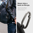 Spigen Rugged Armor dėklas Galaxy Buds 3/3 Pro – juodas