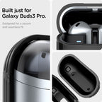 Spigen Rugged Armor dėklas Galaxy Buds 3/3 Pro – juodas