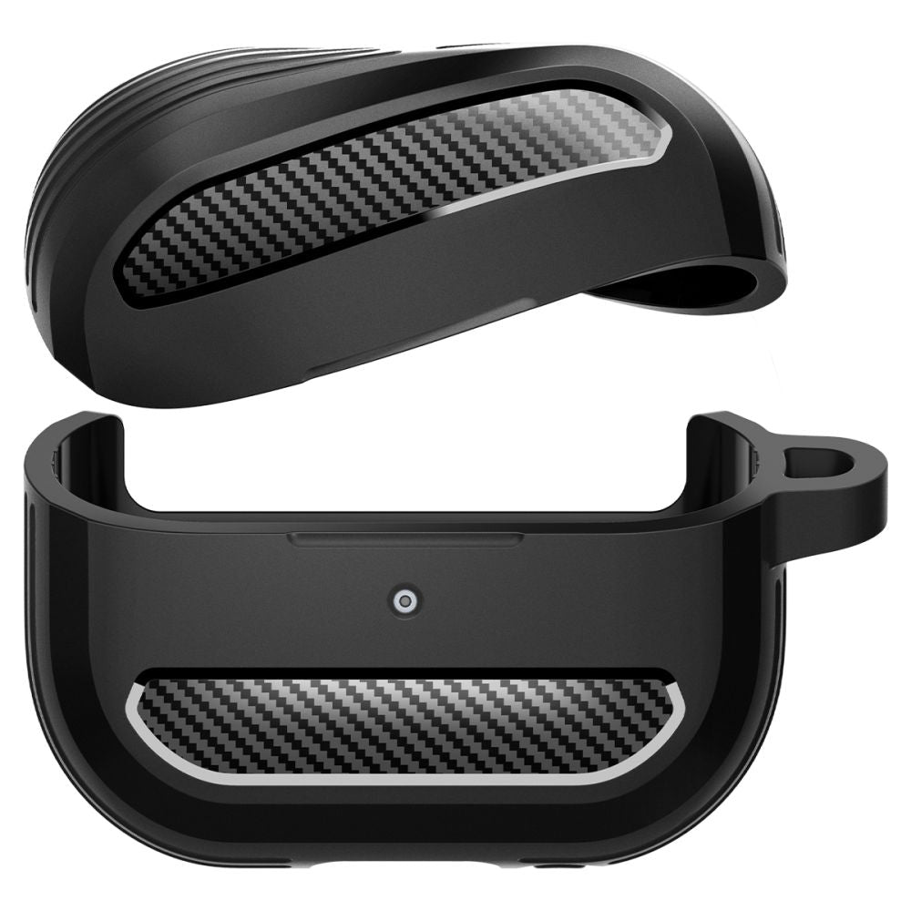 Spigen Rugged Armor dėklas Galaxy Buds 3/3 Pro – juodas
