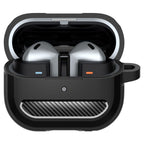 Spigen Rugged Armor dėklas Galaxy Buds 3/3 Pro – juodas