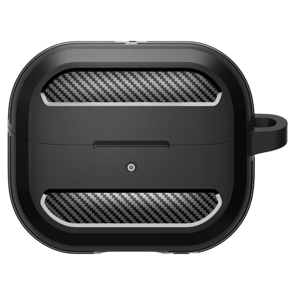 Spigen Rugged Armor dėklas Galaxy Buds 3/3 Pro – juodas