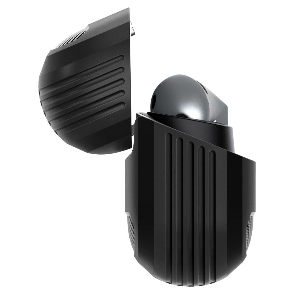 Spigen Rugged Armor dėklas Galaxy Buds 3/3 Pro – juodas