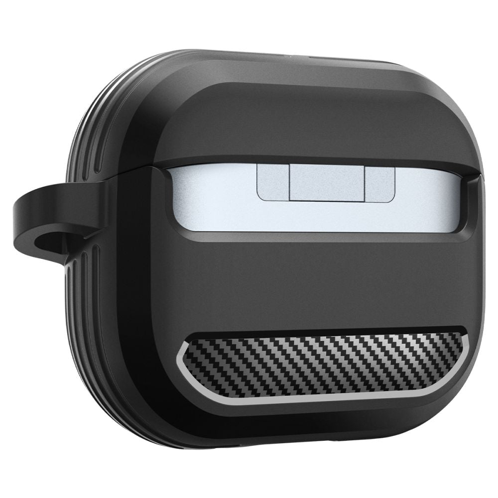Spigen Rugged Armor dėklas Galaxy Buds 3/3 Pro – juodas