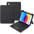 Tech-Protect dėklas su klaviatūra iPad 10.9 – juodas -- iPad 10.9" 2022