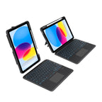 Tech-Protect dėklas su klaviatūra iPad 10.9 – juodas -- iPad 10.9" 2022