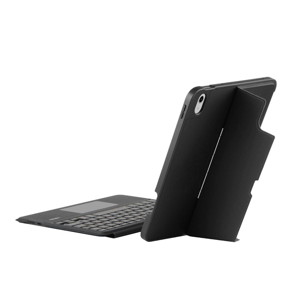 Tech-Protect dėklas su klaviatūra iPad 10.9 – juodas -- iPad 10.9" 2022