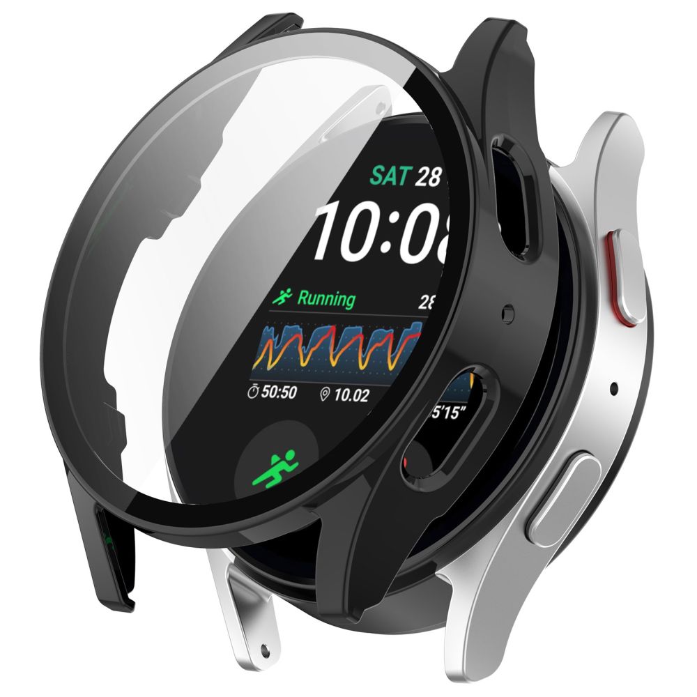 Tech-Protect Defense360 dėklas Galaxy Watch 7 44 mm – juodas -- Samsung Galaxy Watch 7 (44mm)