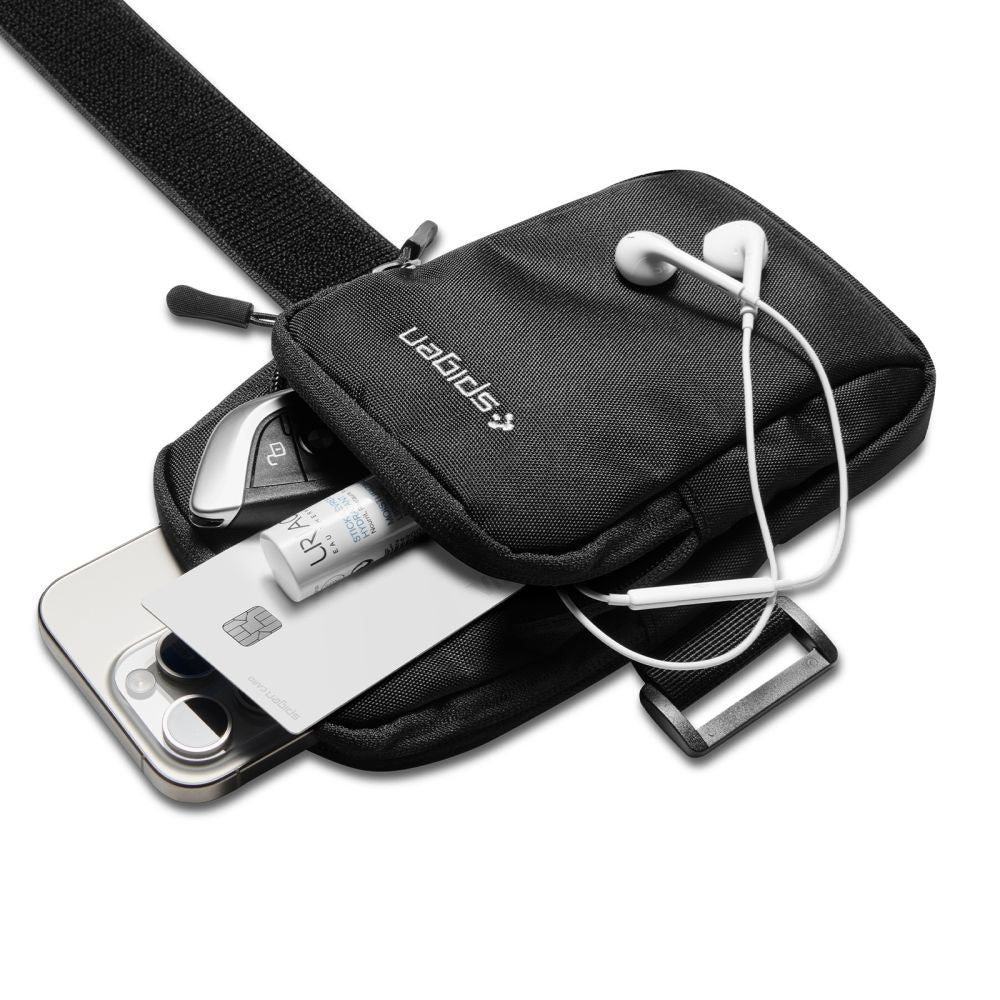 Spigen Dynamic Shield A702 rankų juosta - juoda -- Cycling Accessories