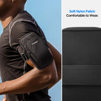 Spigen Dynamic Shield A702 rankų juosta - juoda -- Cycling Accessories