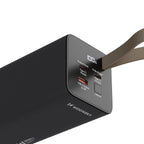Wozinsky Išorinė baterija K65+ 65W 30000mAh 2x USB-C, 1x USB-A 65W - pilkas -- Powerbanks