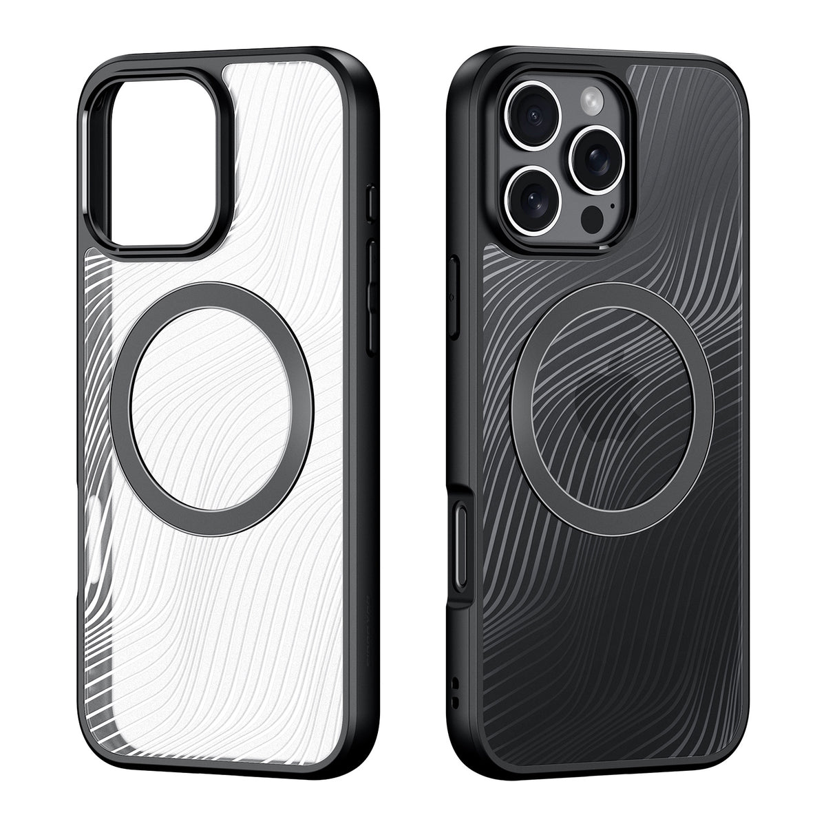 MagSafe dėklas Dux Ducis Aimo iPhone 16 Pro Max – juodas