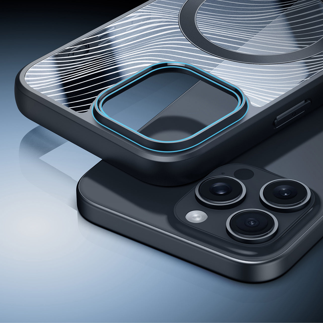 MagSafe dėklas Dux Ducis Aimo iPhone 16 Pro Max – juodas