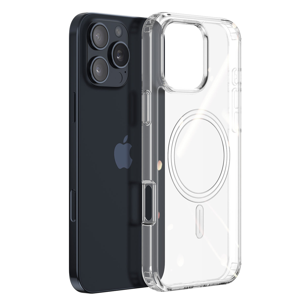 Skaidrus Dux Ducis Clin Mag MagSafe dėklas iPhone 16 Pro