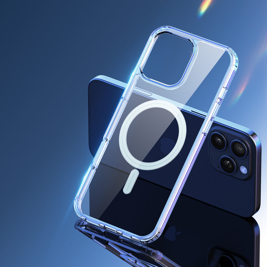 Skaidrus Dux Ducis Clin Mag MagSafe dėklas iPhone 16 Pro