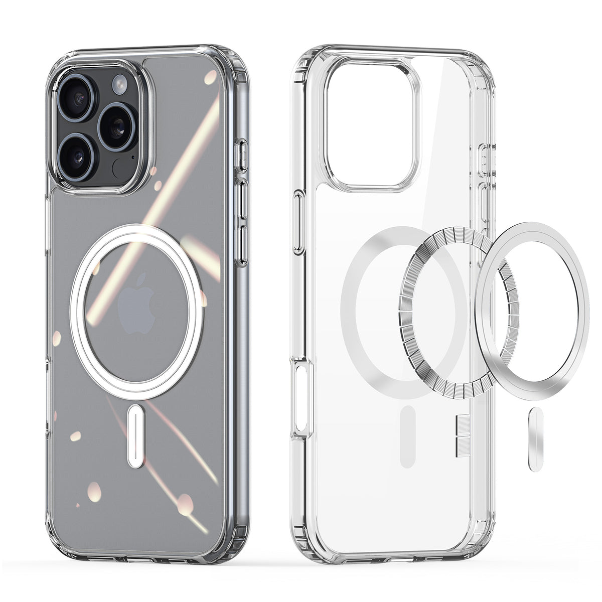 Dux Ducis Clin Mag MagSafe dėklas iPhone 16 Pro Max – skaidrus