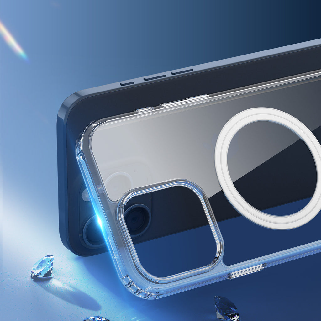 Dux Ducis Clin Mag MagSafe dėklas iPhone 16 Pro Max – skaidrus