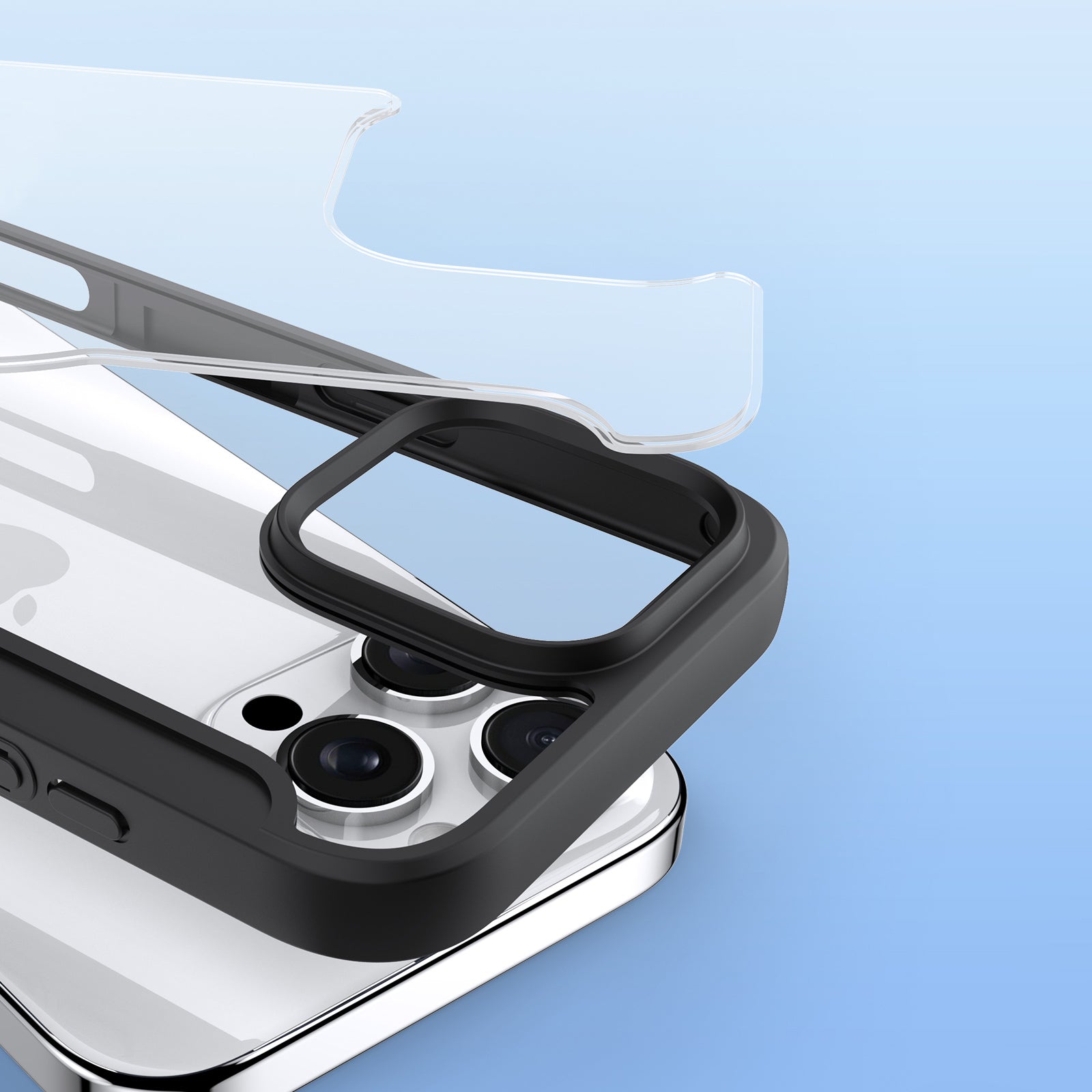 Dux Ducis Skin X Pro MagSafe dėklas iPhone 16 Pro – juodas