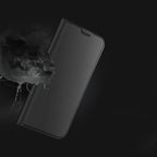Dux Ducis Skin Pro dėklas iPhone 16 Plus – juodas, atverčiamas