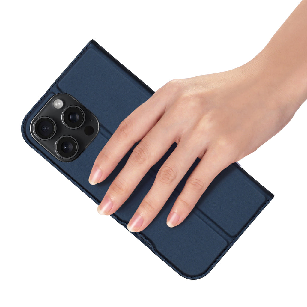 Dux Ducis Skin Pro dėklas iPhone 16 Pro Max – mėlynas