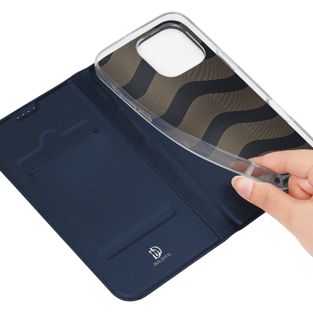Dux Ducis Skin Pro dėklas iPhone 16 Pro Max – mėlynas