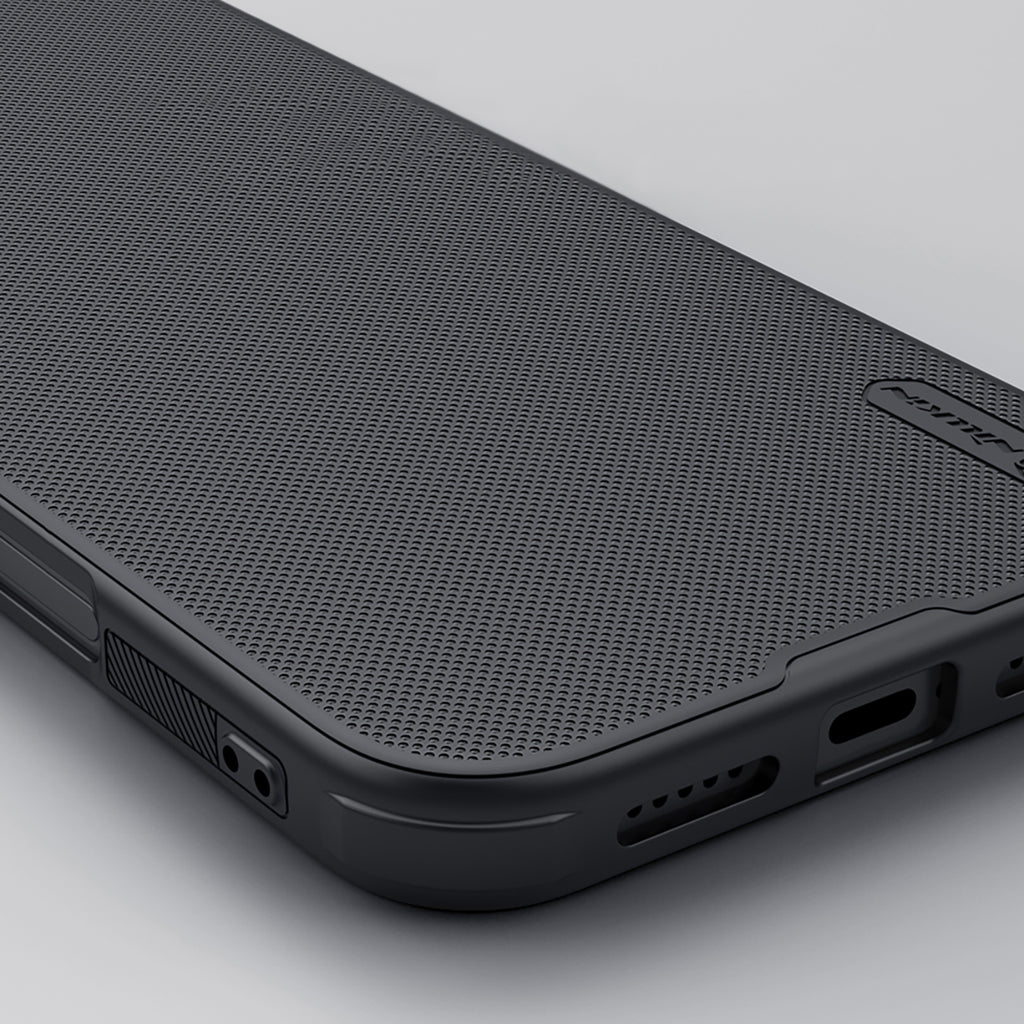 Nillkin MagSafe dėklas iPhone 16 – juodas