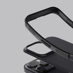 Nillkin Super Frosted Shield Pro dėklas iPhone 16 Pro – juodas