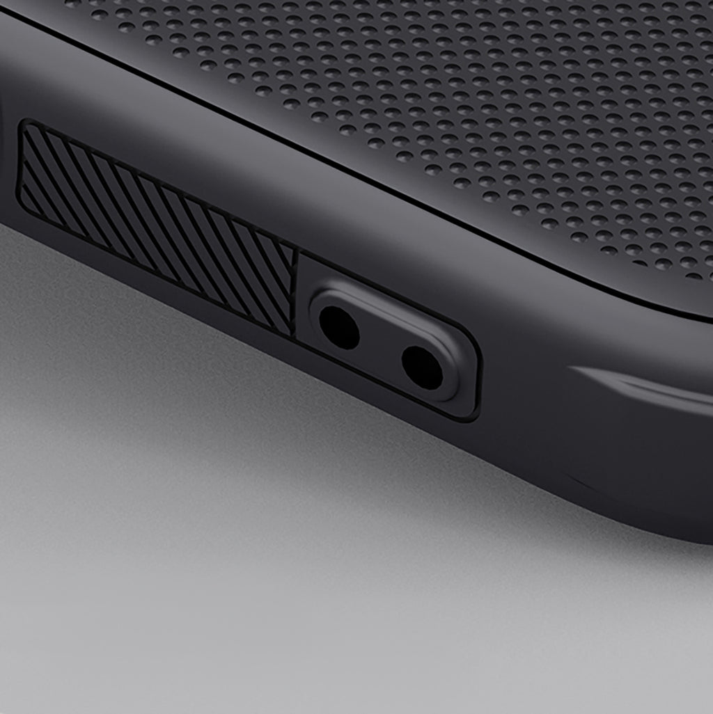 Nillkin Super Frosted Shield Pro dėklas iPhone 16 Pro – juodas