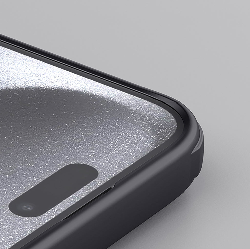 Nillkin Super Frosted Shield Pro dėklas iPhone 16 Pro – juodas