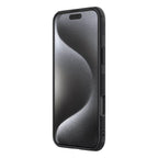 Nillkin Super Frosted Shield Pro dėklas iPhone 16 Pro – juodas