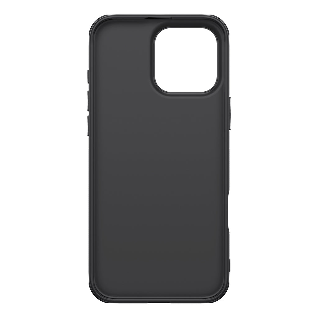 Nillkin Super Frosted Shield Pro dėklas iPhone 16 Pro – juodas