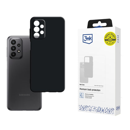 3mk Matt Case dėklas Samsung Galaxy A23 / A23 5G - juodas -- Samsung Galaxy A23