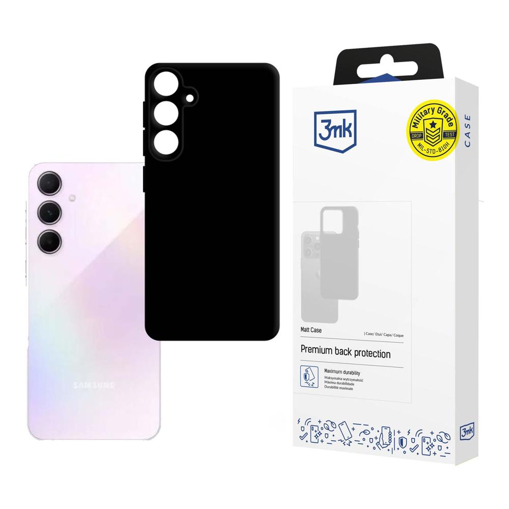 3mk matt dėklas Samsung Galaxy A55 5G - Black