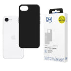 3mk matinis dėklas, skirtas Apple iPhone 16e / SE 4 – juodas