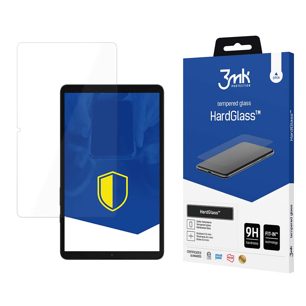 9H 3mk HardGlass™ stiklas, skirtas Samsung Galaxy Tab A9+ -- Samsung Galaxy Tab A9+