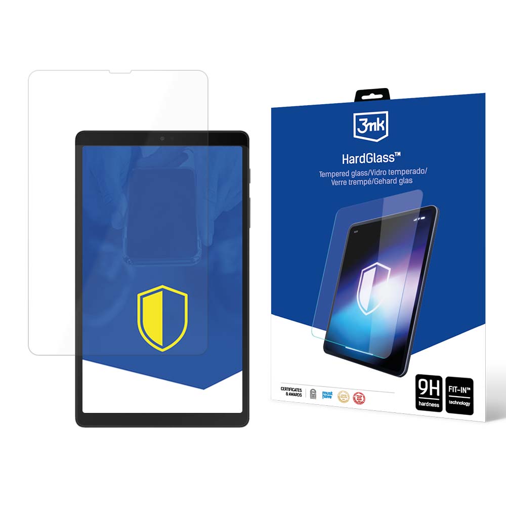 Grūdintas stiklas 9H 3mk HardGlass™, skirtas Samsung Galaxy Tab A7 Lite -- Samsung Galaxy Tab A7 Lite
