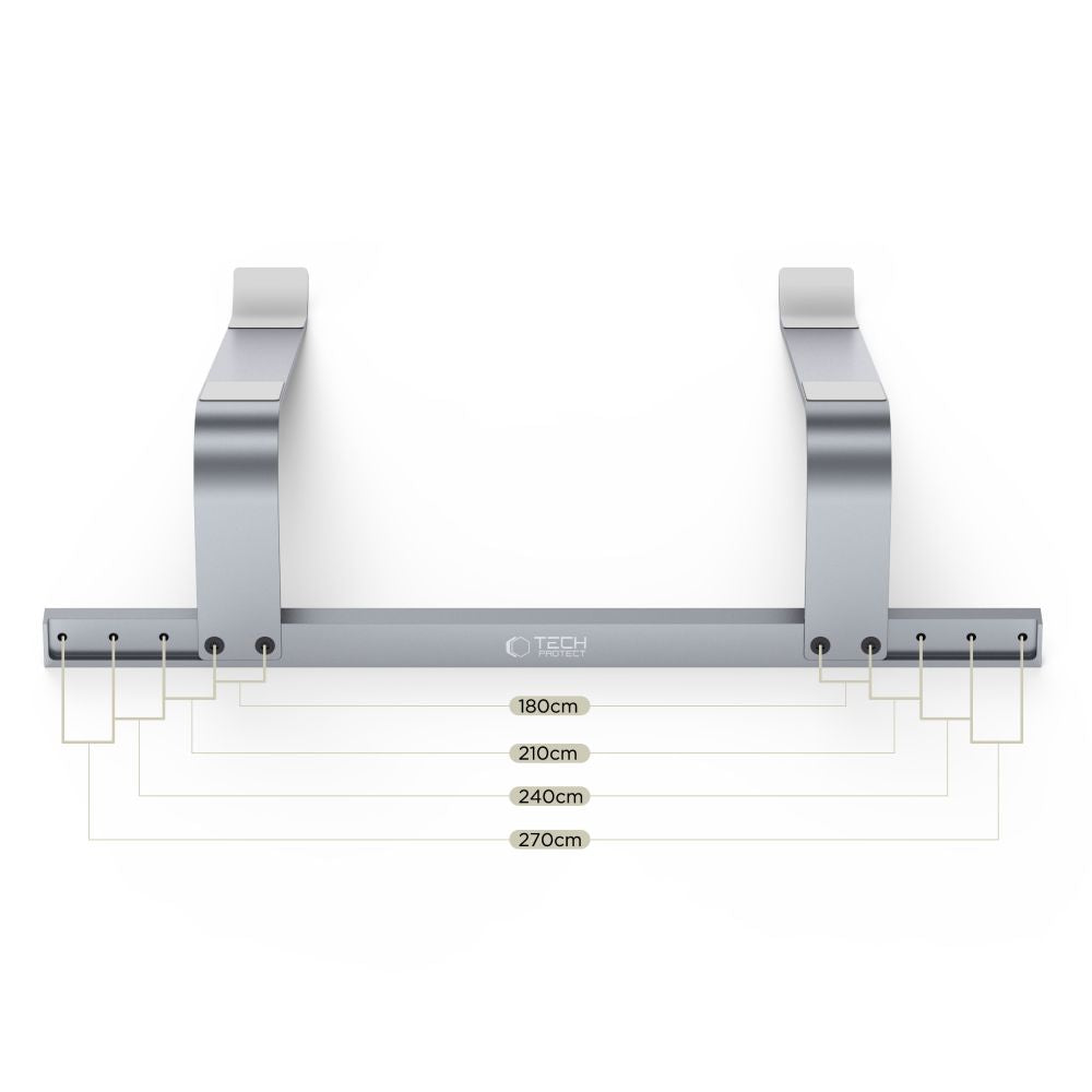 Tech-Protect ULS100 universalus nešiojamojo kompiuterio stovas iki 16" – pilkas -- Laptop Stands