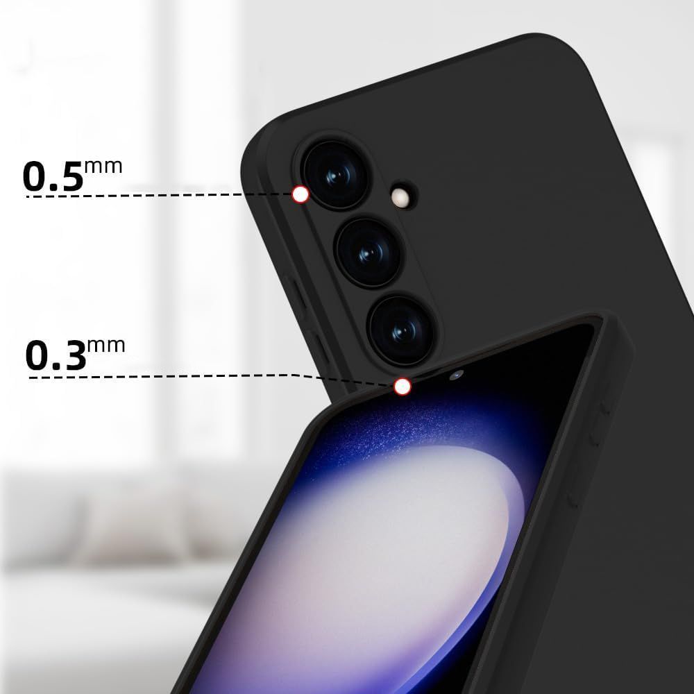 Tech-Protect Icon dėklas Samsung Galaxy M35 5G – juodas -- Samsung Galaxy M35 5G