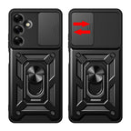 Tech-Protect CamShield Pro dėklas Samsung Galaxy M35 5G – juodas -- Samsung Galaxy M35 5G