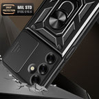 Tech-Protect CamShield Pro dėklas Samsung Galaxy M35 5G – juodas -- Samsung Galaxy M35 5G