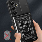 Tech-Protect CamShield Pro dėklas Samsung Galaxy M35 5G – juodas -- Samsung Galaxy M35 5G