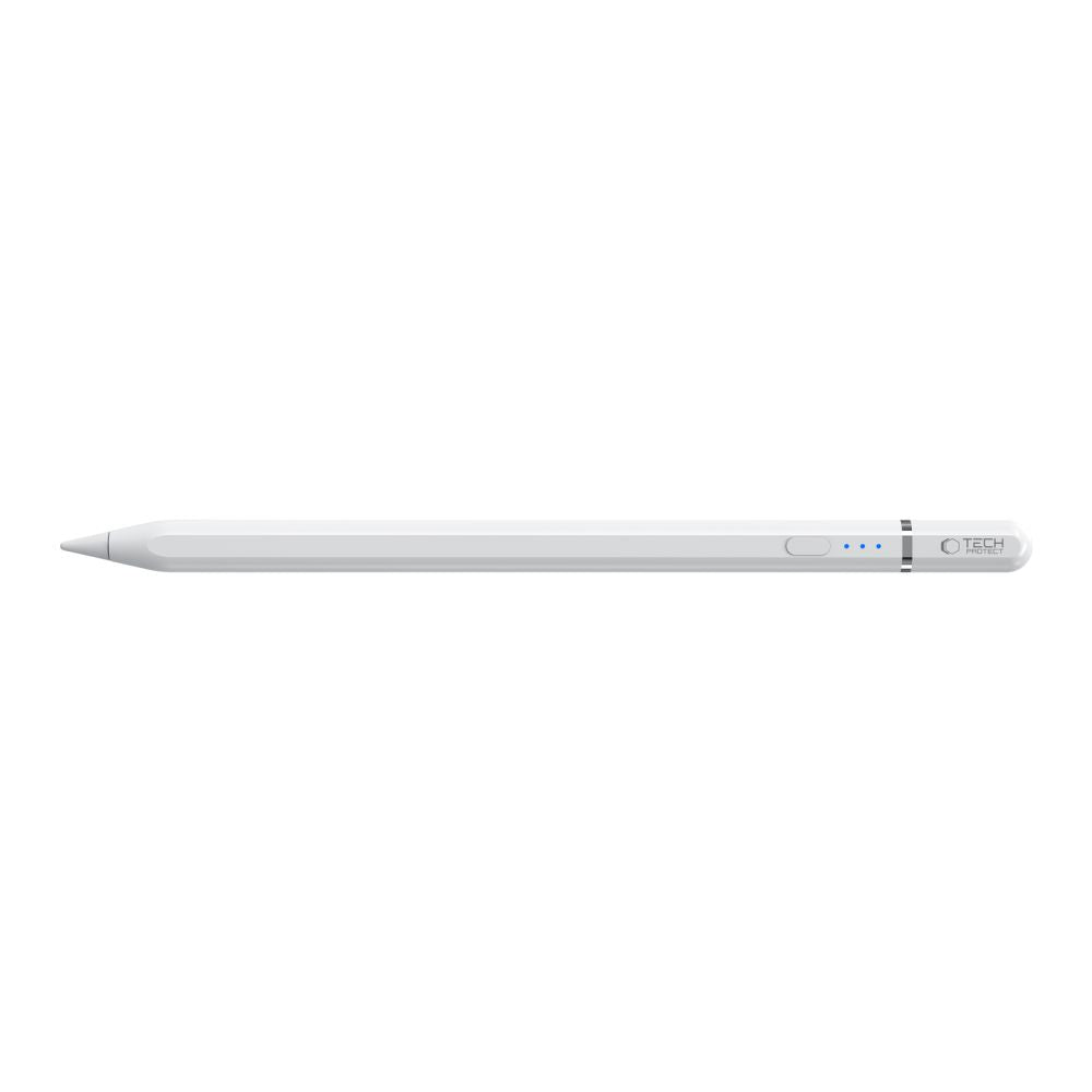 Tech-Protect Digital Magnetic Stylus Pen 3 Magnetic, skirtas iPad planšetiniam kompiuteriui – baltas -- Stylus Pens