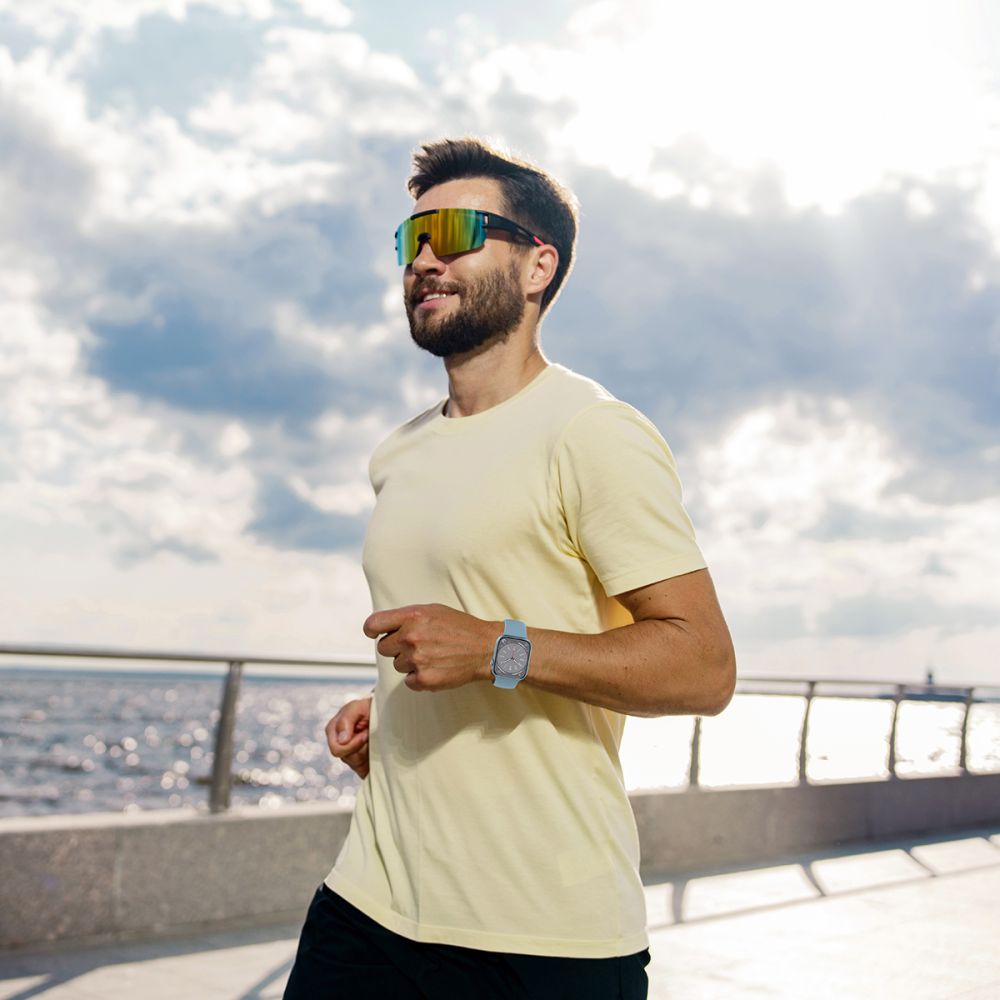 Tech-Protect silikoninis dirželis, skirtas Apple Watch 4/5/6/7/8/9/SE (38/40/41 mm) – smėlio spalvos -- Apple Watch 4