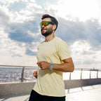 Tech-Protect silikoninis dirželis, skirtas Apple Watch 4/5/6/7/8/9/SE (38/40/41 mm) – smėlio spalvos -- Apple Watch 4