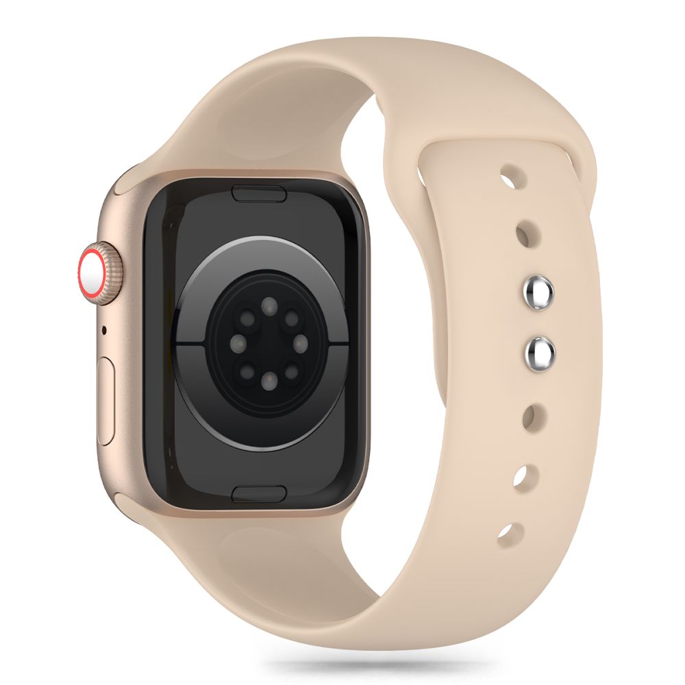 Tech-Protect silikoninis dirželis, skirtas Apple Watch 4/5/6/7/8/9/SE (38/40/41 mm) – ruda -- Apple Watch 4
