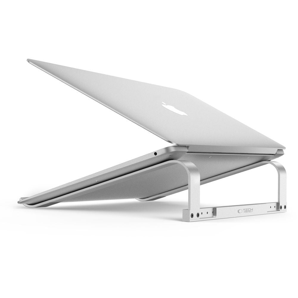 Tech-Protect ULS100 universalus stovas nešiojamiesiems kompiuteriams iki 16" – sidabrinis -- Laptop Stands